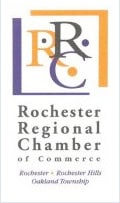 Alt text: Rochester Property Management Group logo featuring Rochester Regional Chamber of Commerce branding.